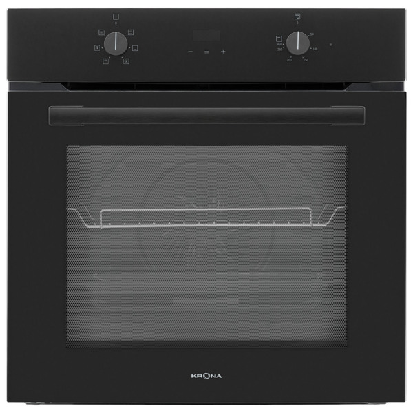 духовой шкаф электрический 60см черный krona magnete 60 blbl