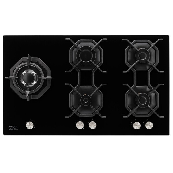 варочная поверхность газовая встраиваемая 90 см 5конф krona grande 00026320