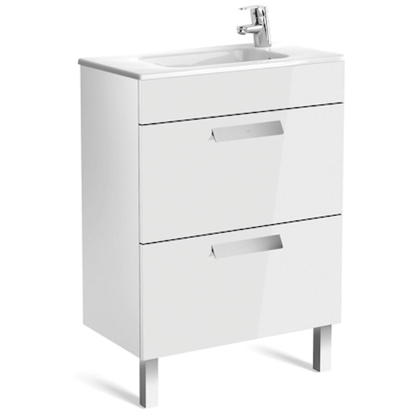 

тумба roca debba 60 белый zru9302708