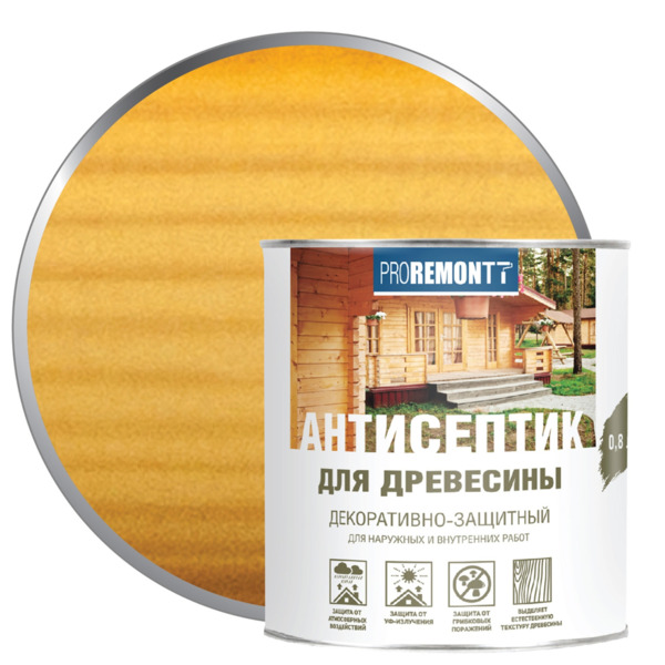 Фото Деревозащитное средство proremontt орегон 0,8л