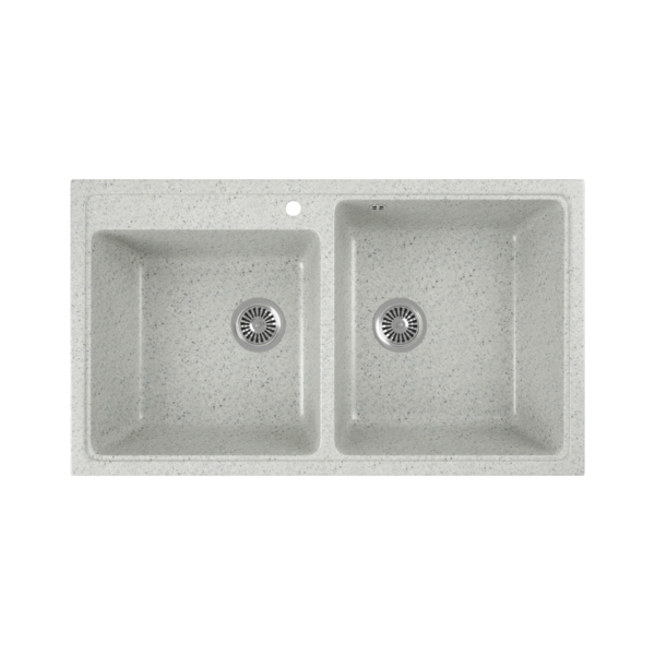 Фото Мойка кухонная мраморная greenstone 85x50 grs-85k-310 серый