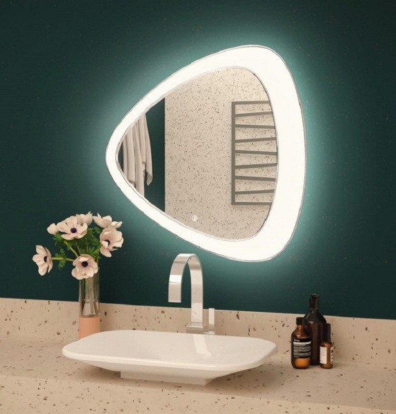 

зеркало с подсветкой azario 70*70 cs00063649