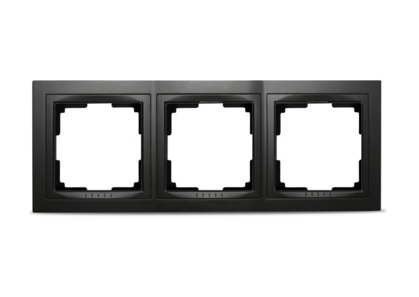 

рамка 3-ая smartbuy нептун черная, пластик, sbe-05b-plastic-fr-3