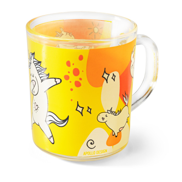 Фото Кружка 200мл sparkle apollo стекло spl-01