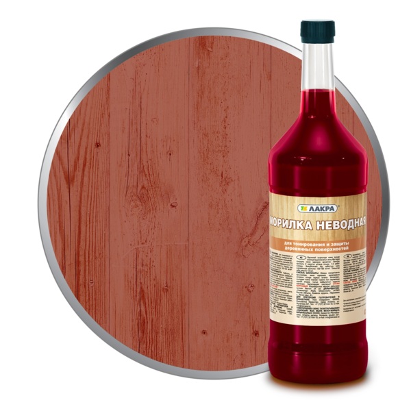 Морилка лакра красное дерево 0,5л