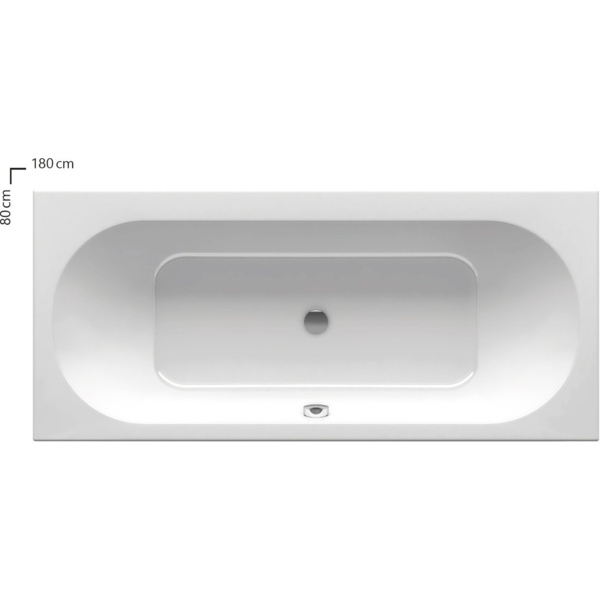 

ванна акриловая прямоугольная ravak 180х80 c921300000