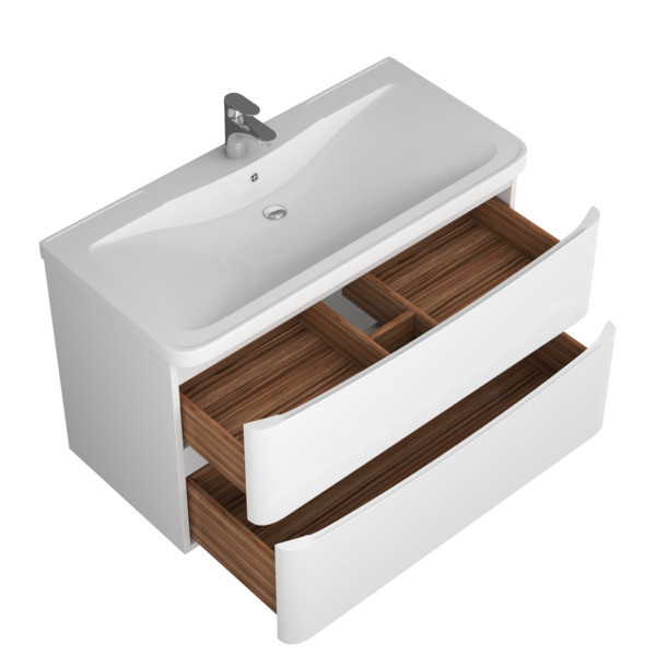 тумба под раковину подвесная veneciana atlantica mayra 100 (510016)