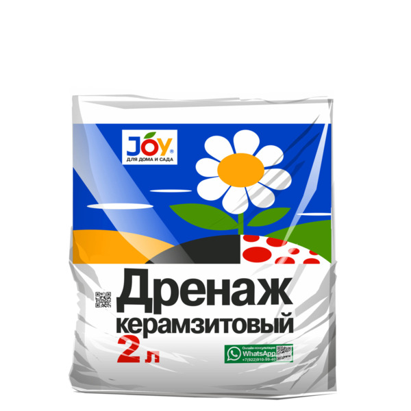 Фото Дренаж керамзит joy 2л