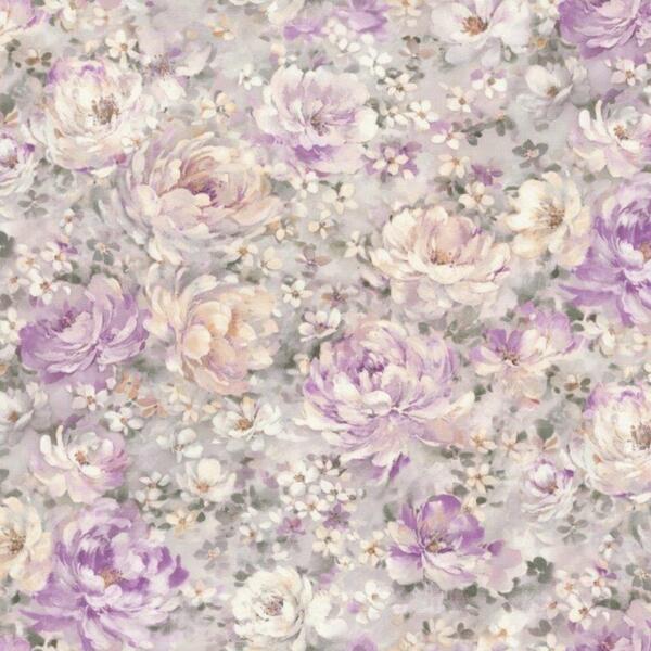 Фото Обои vv71722-42 vog collection флизелин 1,06*10,05м флористика сиреневый
