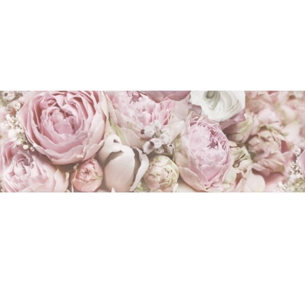 Фото Декор glamour flower b розовый 25x75 45652