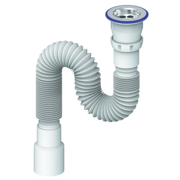 Фото Гибкая труба унив. 400 мм 1.1/2 х 40/50 d45 unicorn ис.110323