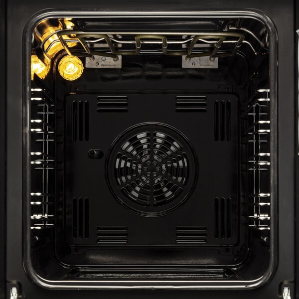 духовой шкаф электрический 45см черный krona corrente 45 bl