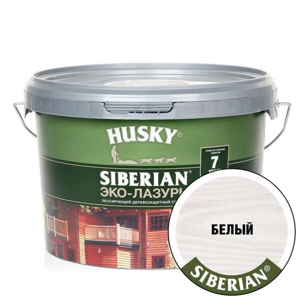 

антисептик husky siberian полуматовая белая (2,5л)