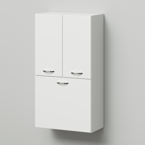 Фото Шкаф напольный итана уют 640х360х2000 для стиральной машины белый глянец