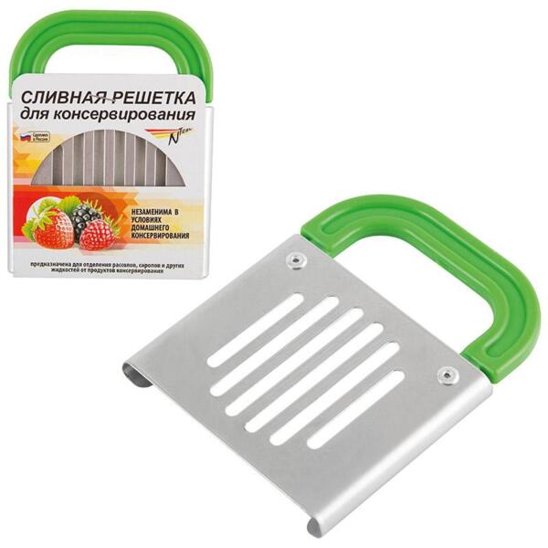 Фото Решетка сливная для консервирования, металл