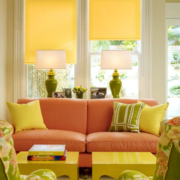 Фото Штора рулонная эскар 68*170см желтый 31003068170