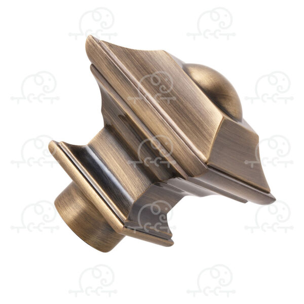 Фото Наконечник d25 ас март верди /2шт/ антик 4812634007340