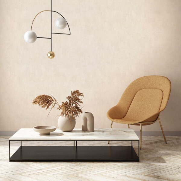 

обои 7148-01 euro decor moon флизелин 1.06x10,05м однотонный бежевый