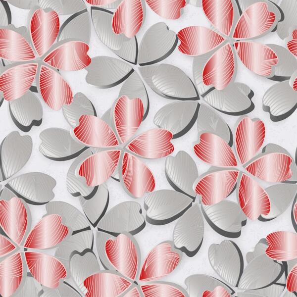 Фото Обои д772-05 соф ботаника-05 бумага 0.53x10,05м флористика красный