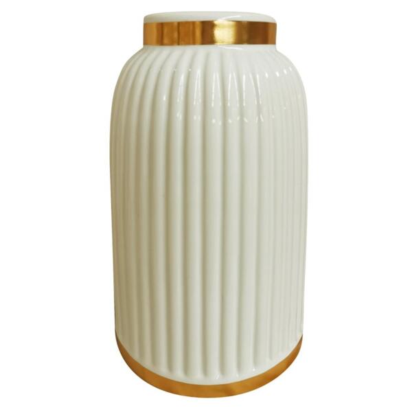 Фото Ваза 20,5х12,5см габриэль керамика 828/белый