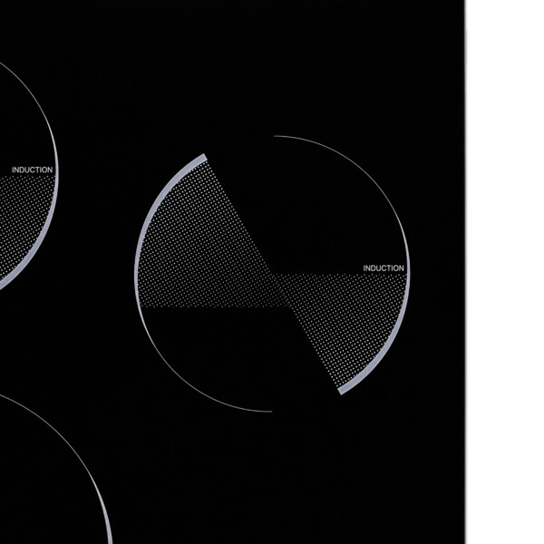 поверхность встраиваемая индукционная варочная 45см krona ombra bl 00026363