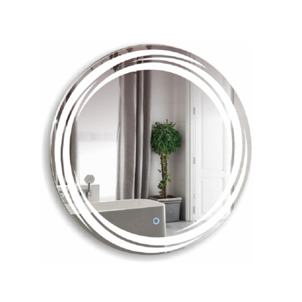 Фото Зеркало с подсветкой azario 77*77 фр00000937