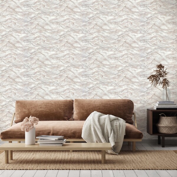 Фото Обои 7161-01 euro decor calacatta флизелин 1,06*10,05м узор белый