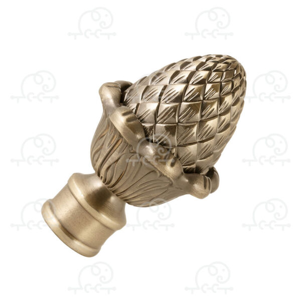 Фото Наконечник d25 ас март магнолия /2шт/ антик 4812634003960