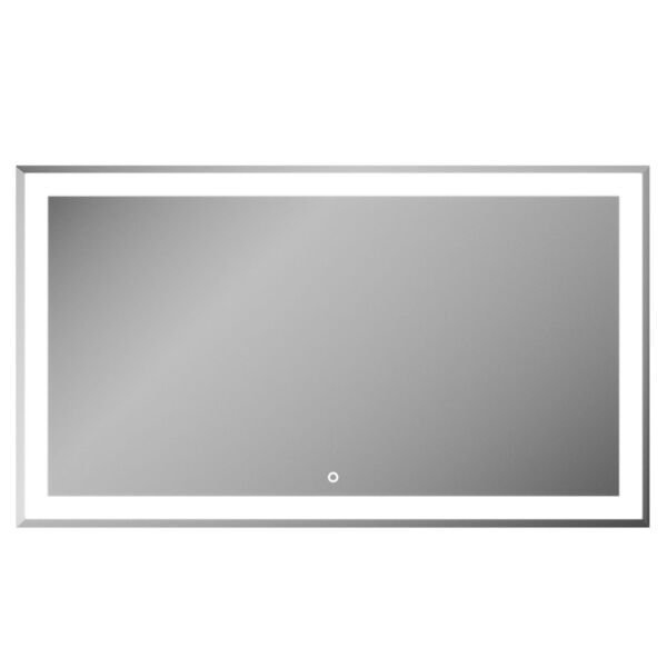 Фото Зеркало для ванной комнаты с подсветкой veneciana aventino 105х70 (610503)