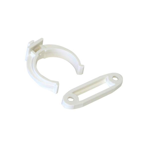 Фото Клипса универсальная для кух.опоры под саморез, белый, 4шт