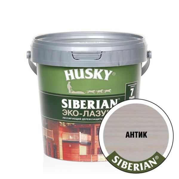 

антисептик husky siberian полуматовая антик 0,900л.