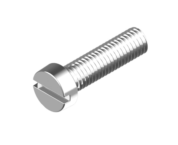 Фото Винт с цилиндрической головкой шлиц нерж. ст. 4х10 а2 (10шт) din84 141727