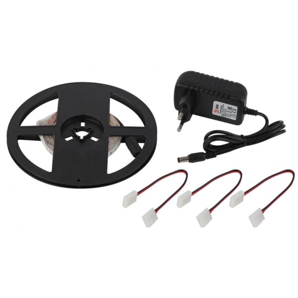 Комплект светодиодной ленть эра 2835 ip20 5м белый нейтральный б0043061