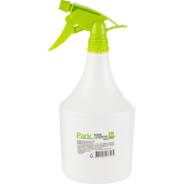 Фото Флакон с распылителем 1л белый