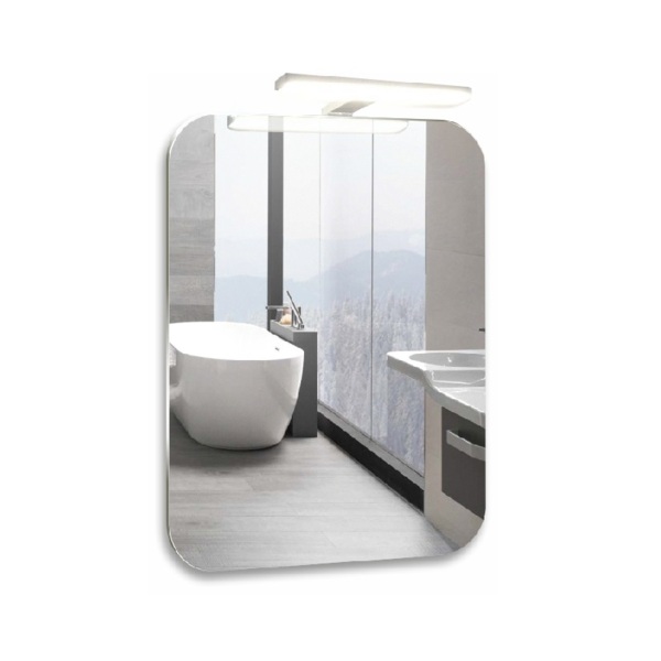 Фото Зеркало с подсветкой azario агат 80х55 фр-00000908