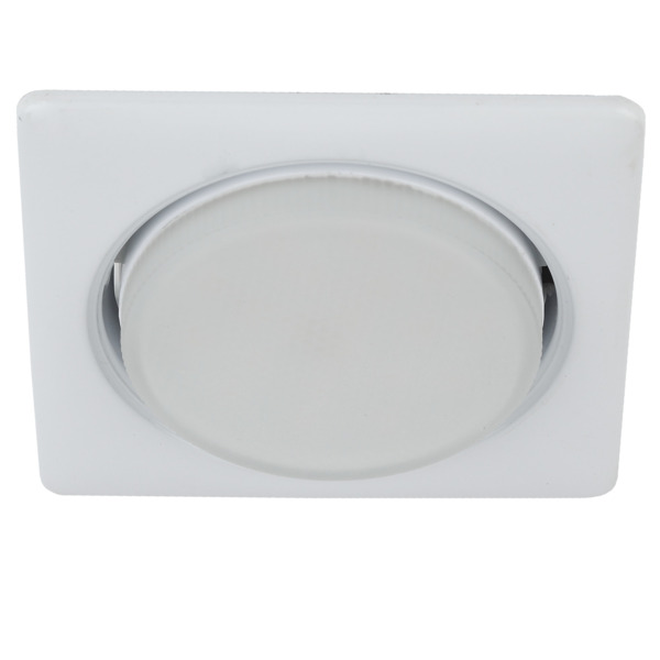 Фото Светильник точечный эра kl71 gx53 ip20 белый б0048960