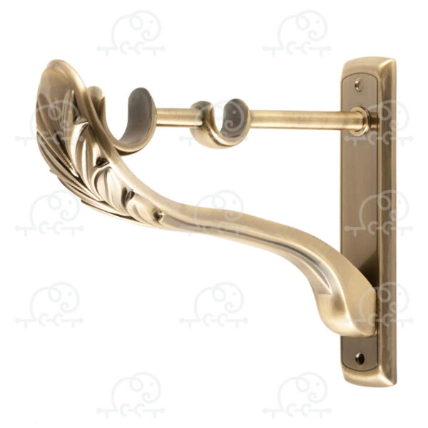 Фото Кронштейн ас март метал. стеновой прованс d19/25 антик 4812634013587