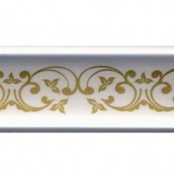 Фото Плинтус потолочный мартинпласт a4007 2м золото