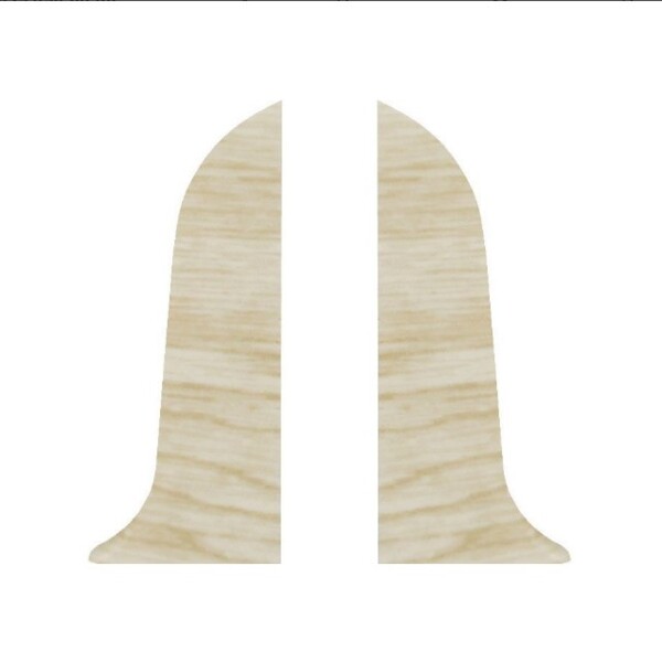 Фото Заглушки пвх 58 мм дуб светлый 507 vilo profi 2 шт