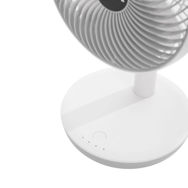 Фото Вентилятор настольный 13см 6вт, 4скор., usb, белый, dux, 60-0214 usb