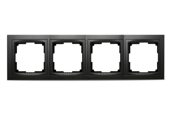 

рамка 4-ая smartbuy нептун черная, пластик, sbe-05b-plastic-fr-4