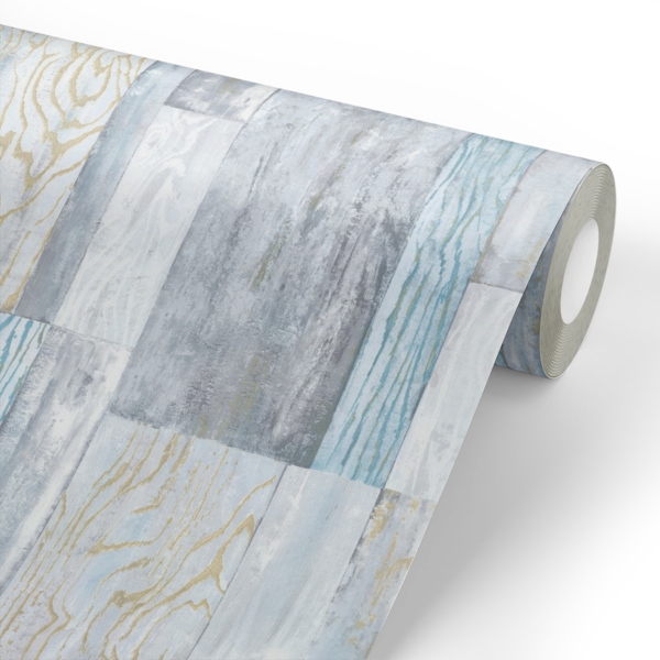 Фото Обои 9121-04 monte solaro oxford флизелин 1.06x10,05м геометрия зеленый