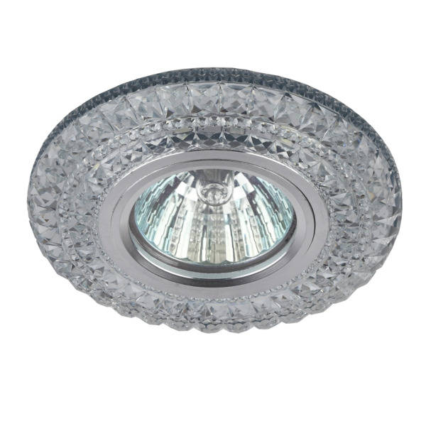 Фото Светильник точечный эра dk ld3 gu5.3 ip20 прозрачный б0019203