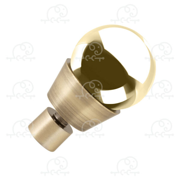 Фото Наконечник d16 ас март жемчужина /2шт/ антик/золото 4812634002987