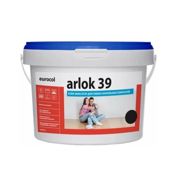 Фото Клей-фиксатор arlok 39 для гибких напольных покрытий 5,0 кг