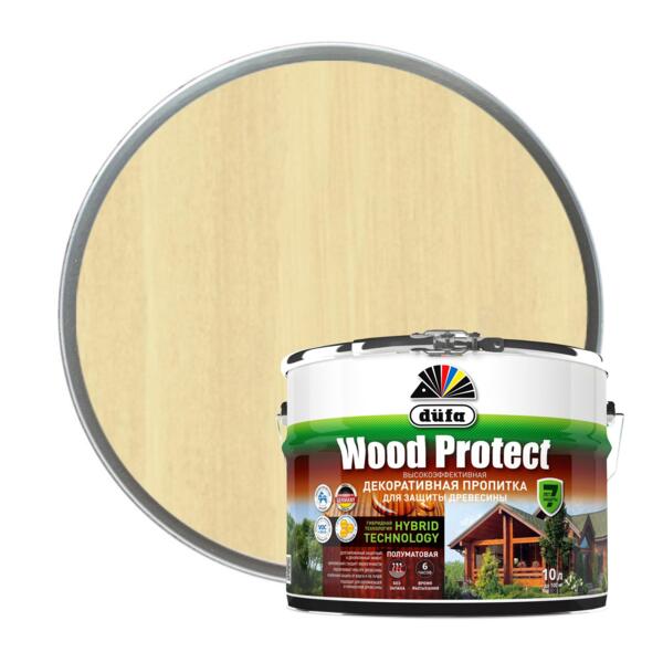 

антисептик dufa wood protect бесцветный 10л