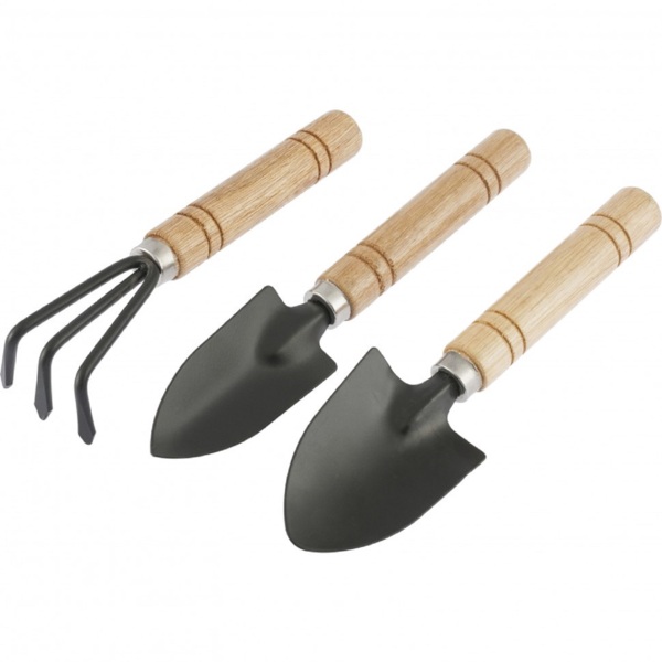 Фото Набор по уходу за комнатными растениями 3 предмета деревянные ручки