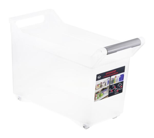 

орйзер с ручкой на колесах 10,5л idea м 1622