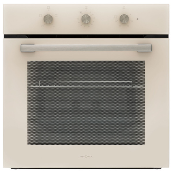 духовой шкаф электрический 60см бежеваый krona sera 60 iv