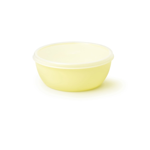 Фото Миска с крышкой 0,4л архимед пластик р2102